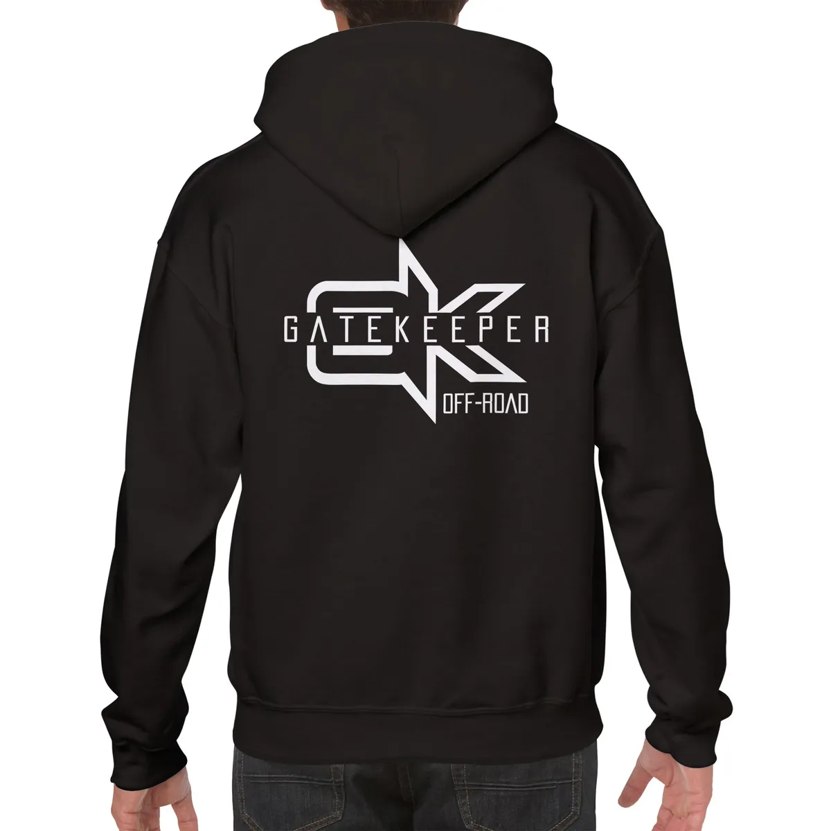 Gatekeeper Off-Road Premium Unisex Pullover Hoodie (B&W) product image