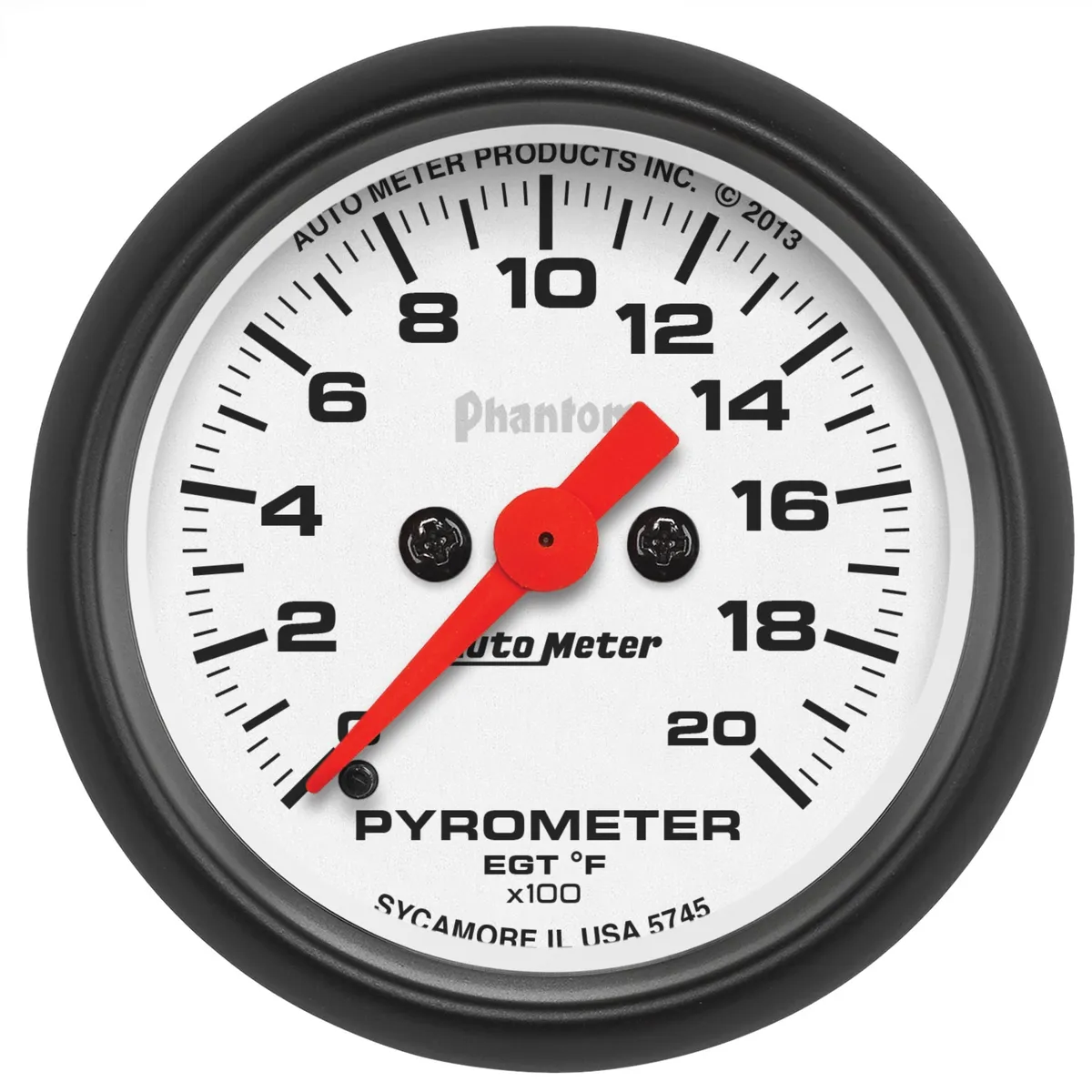 Gauge, Pyrometer (EGT), 2 1/16", 2000?F, Digital Stepper Motor, Phantom product image