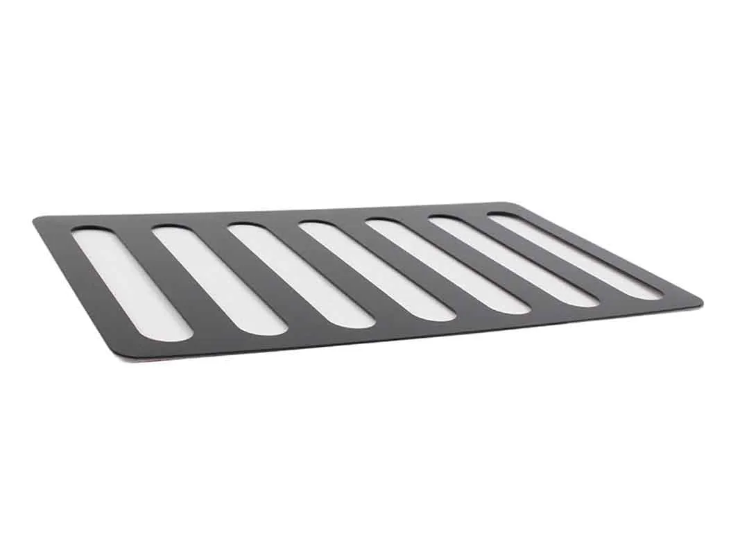 Jeep JK Hood Vent 07-18 Wrangler JK Powdercoat Black Kentrol product image