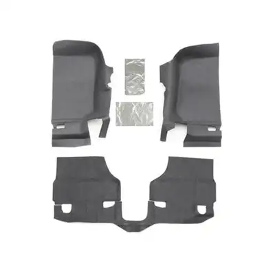 Husky Liners 1117 Wrangler JK 2DR (Inc Heat Shields) Front Impact Jeep Liner 3pc Black