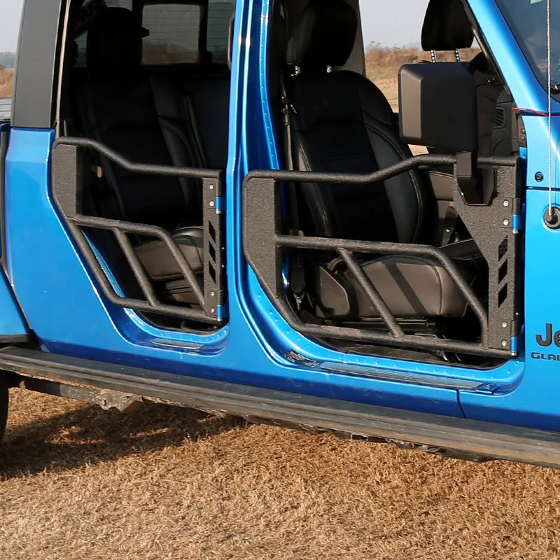 Jeep Tube Doors with Side View Mirror for 2018-2026 Wrangler JL JLU & Gladiator JT | Tough Style product image