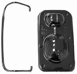 Racing Power Company GM Master Brake Cylinder Cover Chrome