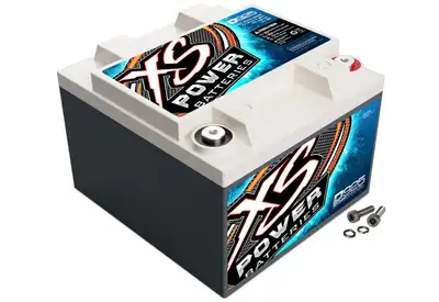XS Power 12v Agm Battery Max Amps 2000a Ca: 550 Ah: 28 1000w / 2000w