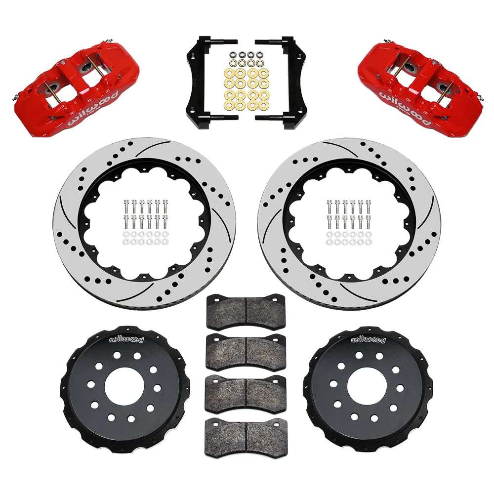 1997 - 2013 Cadillac, Chevrolet AERO4 Big Brake Rear Brake Kit For OE Parking Brake - 140-11119 product image