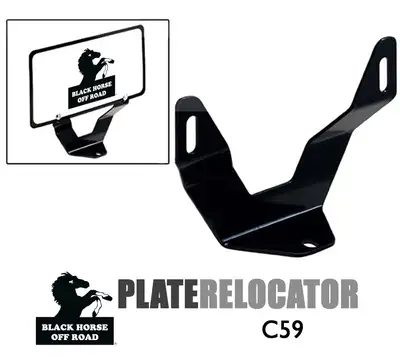 Black Horse Off Road Black Horse Off Road C59 Plate Relocator