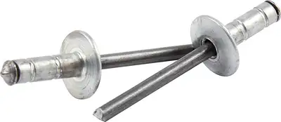 Allstar Performance Med Hd Rivet Silver 250pk Multi Grip
