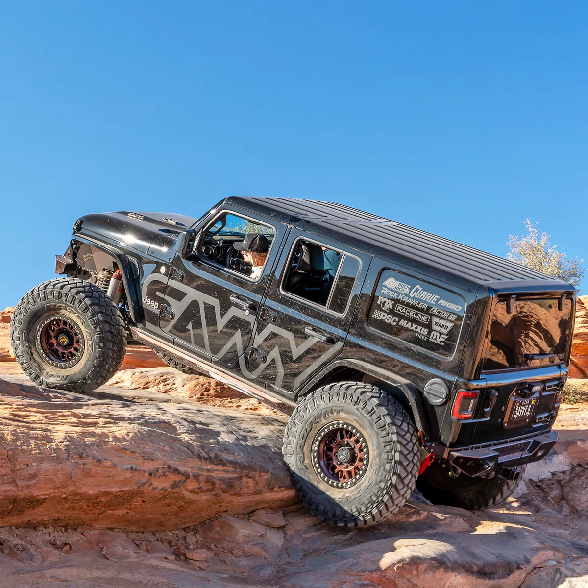 18c Wrangler Bolt On Slider Kit Raw product image