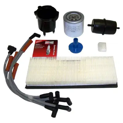 Crown Automotive Jeep Replacement Crown Automotive Jeep Replacement TK12 Tune Up Kit for 1987-1990 Jeep YJ Wrangler w/ 2.5L Engine, w/ EFI