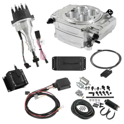 Holley Sniper 2 EFI Bundle Kit SBF Polished
