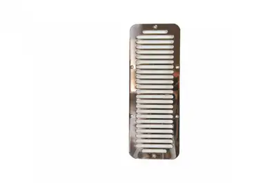 Kentrol Jeep CJ5 Hood Vent 55-77 CJ5 Polished Silver Kentrol