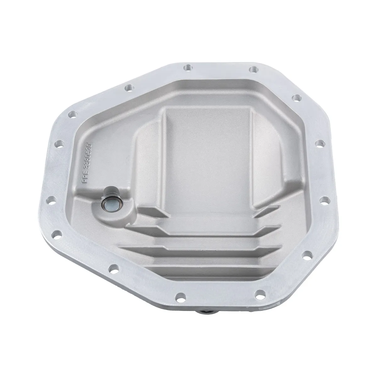 17-22 Ford SuperDuty DANA M275 Heavy-Duty Cast-Aluminum Rear Differential Cover Brushed Pacific Performance Engineering product image