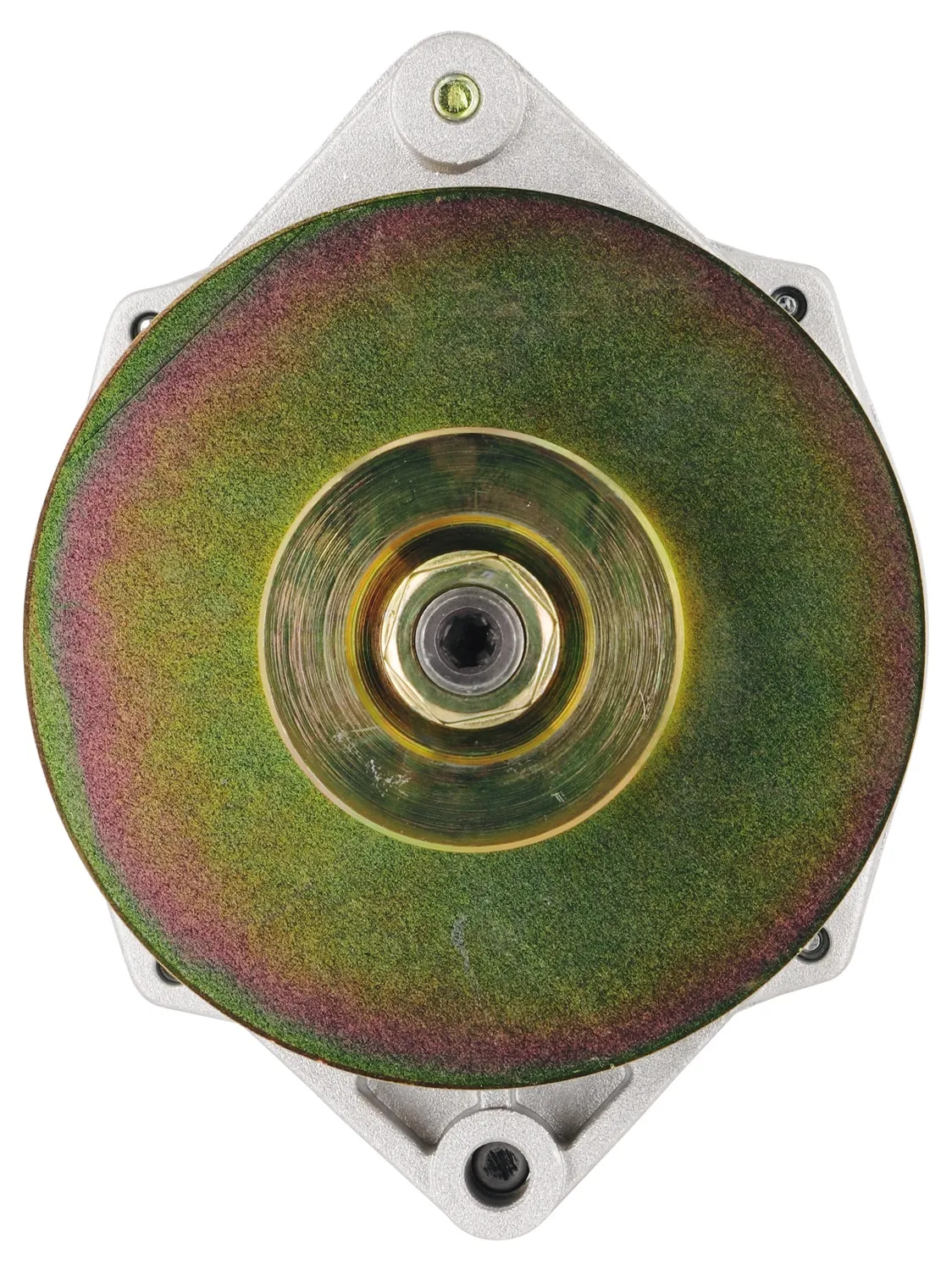 Alternator; 12si; 150 Amp; 100 Idle; 1 Groove V Type; Baffle; Natural; product image