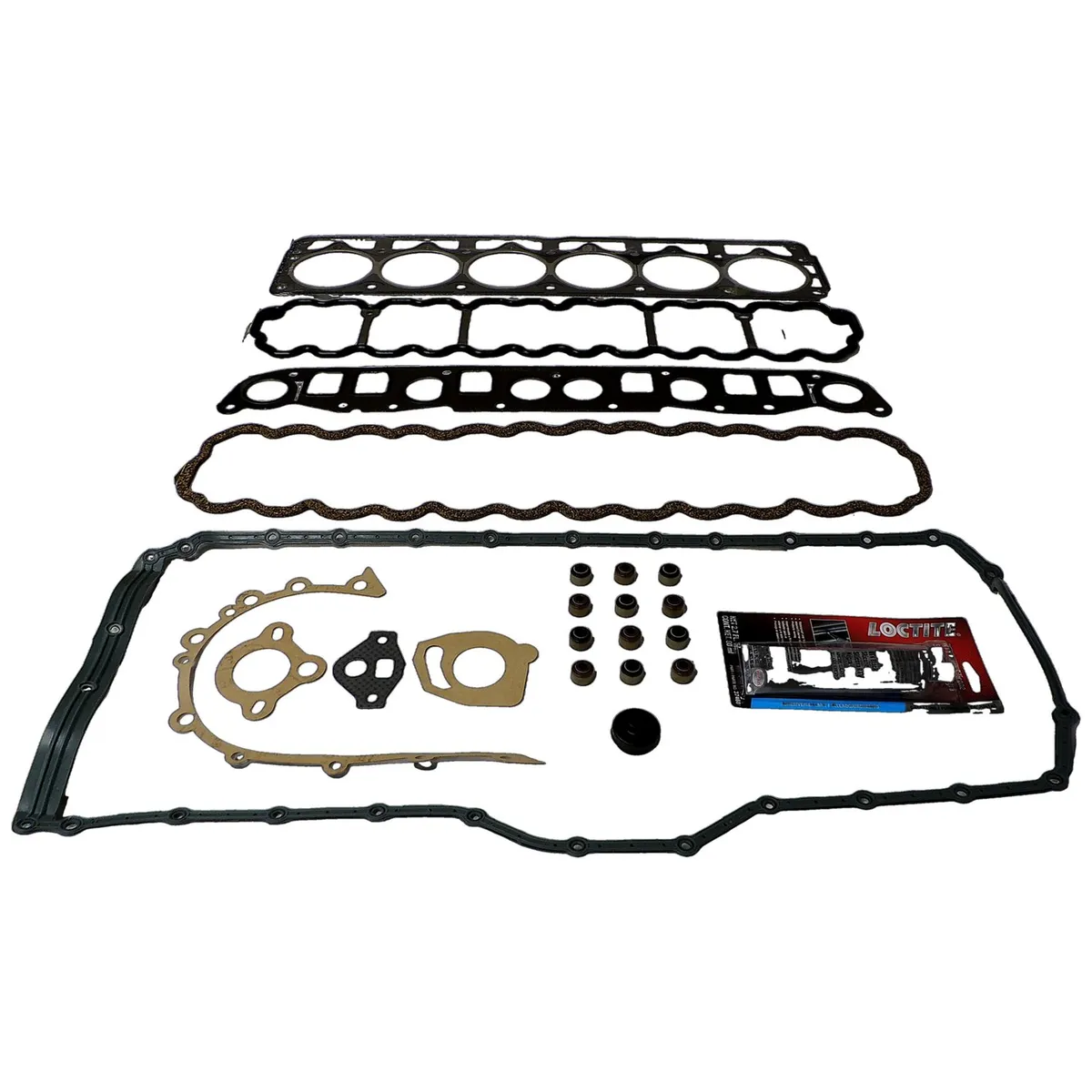 Crown Automotive Jeep Replacement 4636982MK Master Engine Upper Gasket Set for 1991-1999 Jeep TJ, YJ, XJ, MJ, ZJ, ZG w/ 4.0L product image