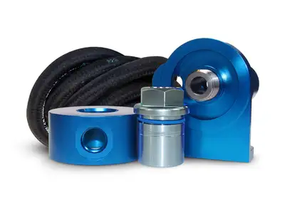 Pacbrake HP10589 Remote Oil Filter For Cummins Engines