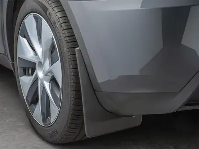 Weathertech 2020 - 2024 Tesla Model Y Black No Drill MudFlaps