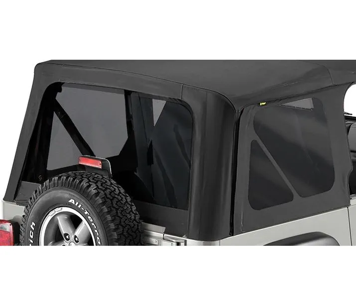 Black Diamond Window Kits, Tinted Window Kit, Tinted Jeep 03-06 Wrangler; Except Unlimited; Fits Replace-A-Top 51128, 51129, 51178 or 51193 product image