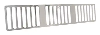 Crown Automotive Jeep Replacement RT Off-Road - Stainless Stainless Cowl Vent Cover