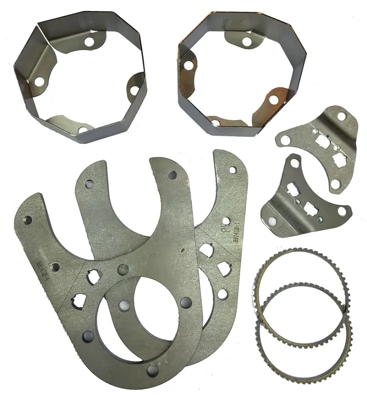 9306 Jeep TJ Front Axle Swap Kit Dana 30 Lca Brackets W/Cam Slot product image
