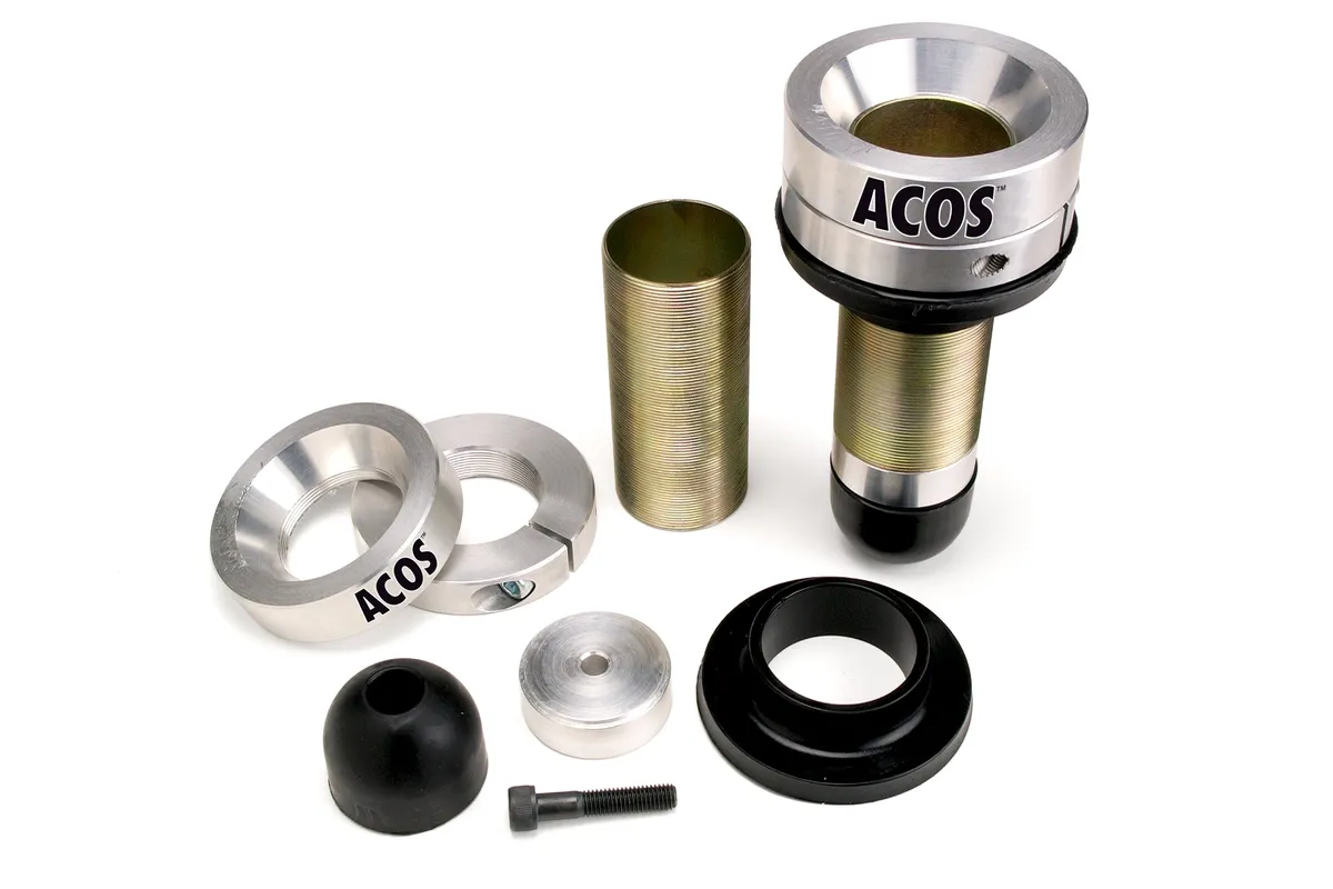 Front Adjustable Coil Spacer ACOS Wrangler TJ & LJ Cherokee XJ Comanche MJ Grand Cherokee ZJ JKS Manufacturing product image