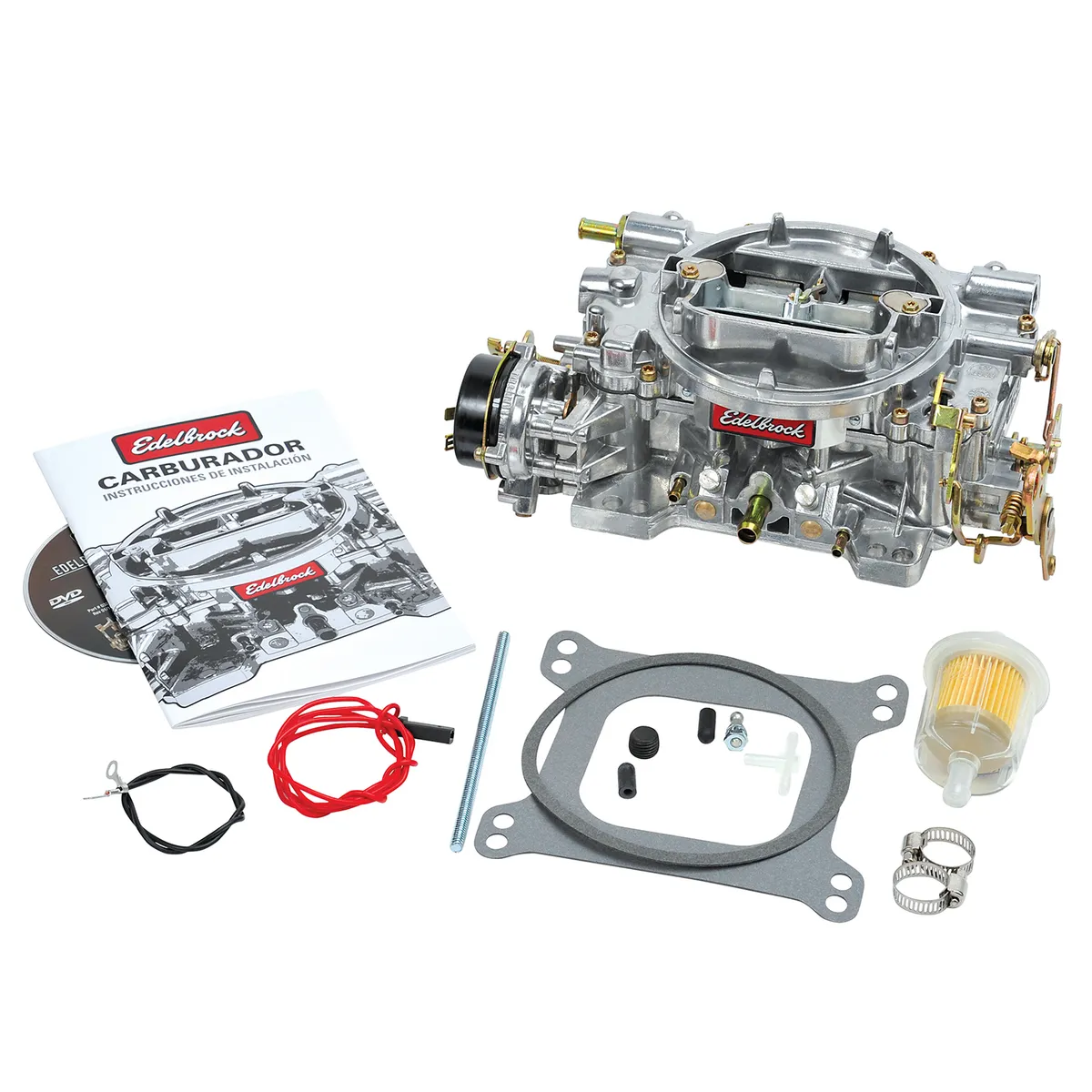 Edelbrock 1403 Performer Series 500 CFM Carburetor with Electric Choke in Satin (non-EGR) product image