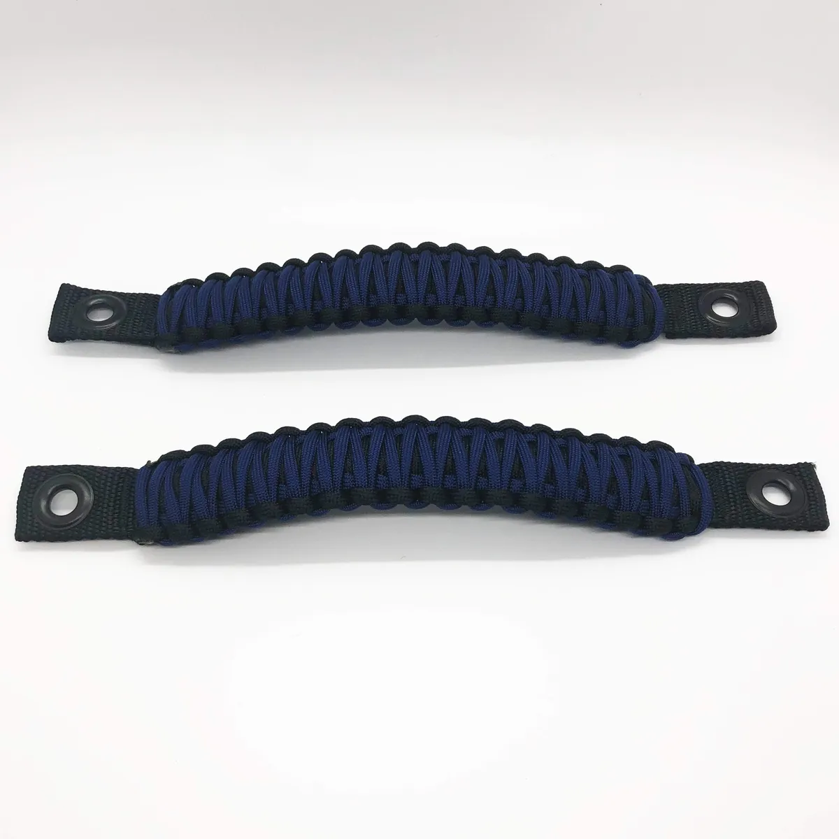 TJ Door Handles, Paracord Jeep® Grab Handles for Jeep Wrangler TJ & LJ 97-06 - Interior Door Pull Handles 550 Paracord Grab Handles w/ Grommets (PAIR) | Bartact® product image