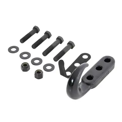 Smittybilt 7606 CJ & Wrangler (Yj/Tj/Lj) Tow Hook Kit Black