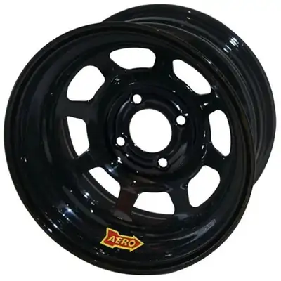 Aero Race Wheels Wheel 15x7 4x4.25 1in BS Black