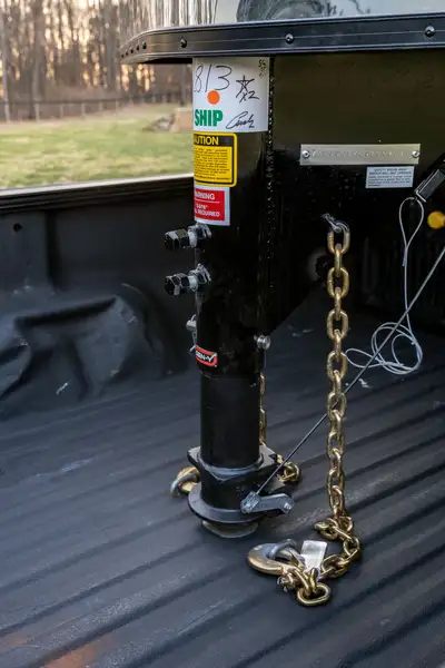 GEN-Y Hitch The VIKING Gooseneck Static Hitch SnapLatch 2 516 Coupler 4 RD Tube 8.5K TW 30K Max Towing - WPull Rod