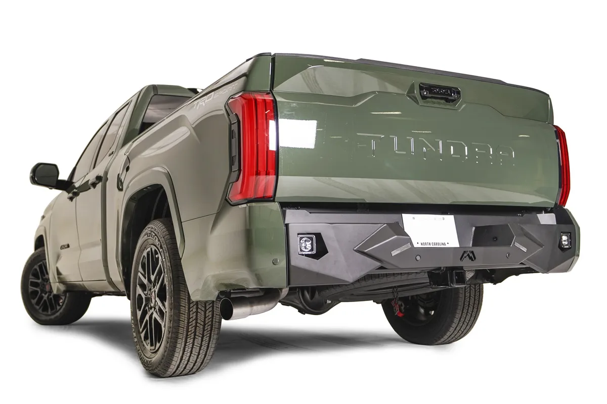 Vengeance Rear Bumper; 2 Stage Black Powder Coated; product image