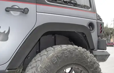 Go Rhino 07c Wrangler Jk/Wrangler Unlimited JK Textured Black Fender