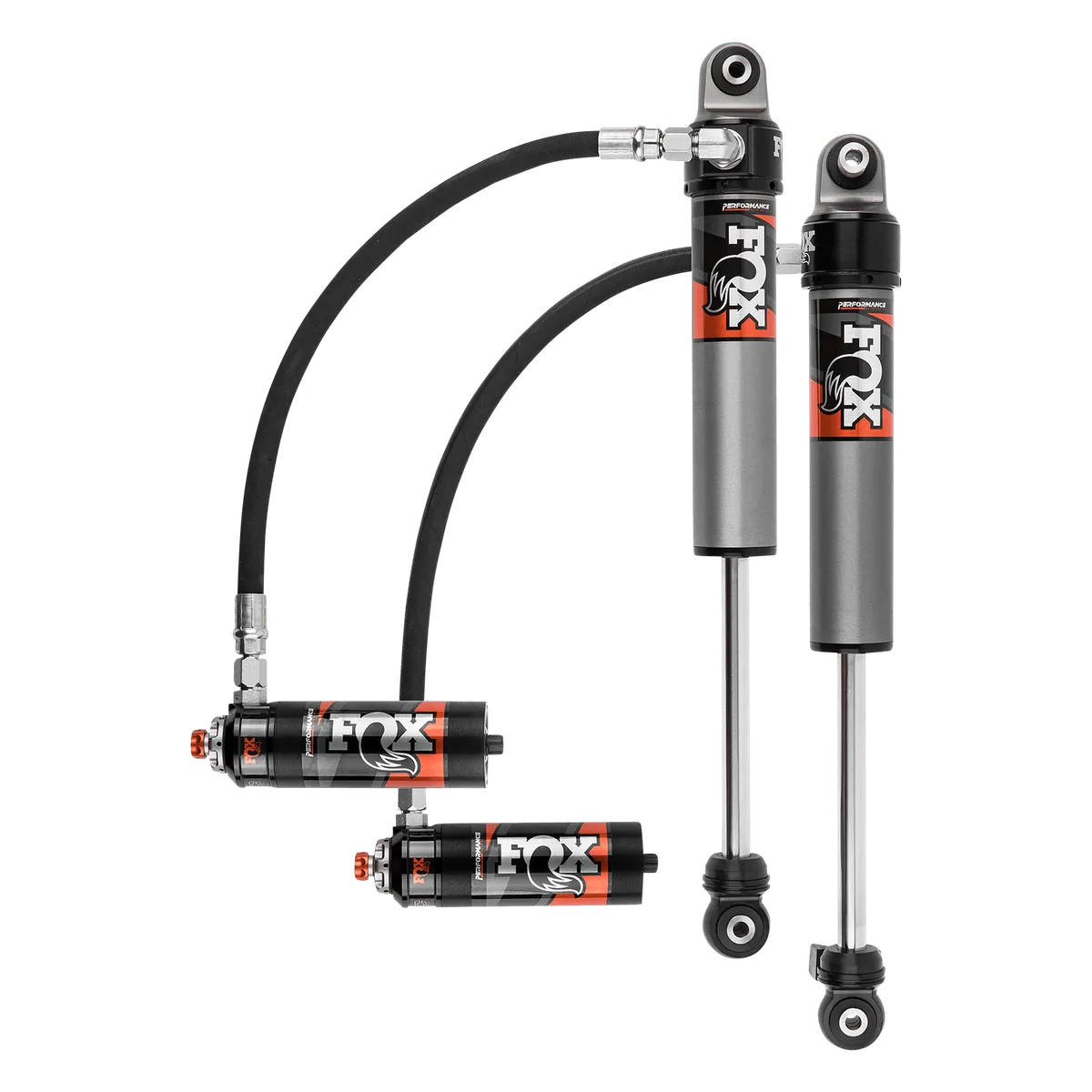 18-Up Jeep JL No Mojave Front Performance Elite 2.5 Remote Reservoir 4.5-6 Inch Lift Dual Speed Compression Adjuster Fox Offroad Shocks product image