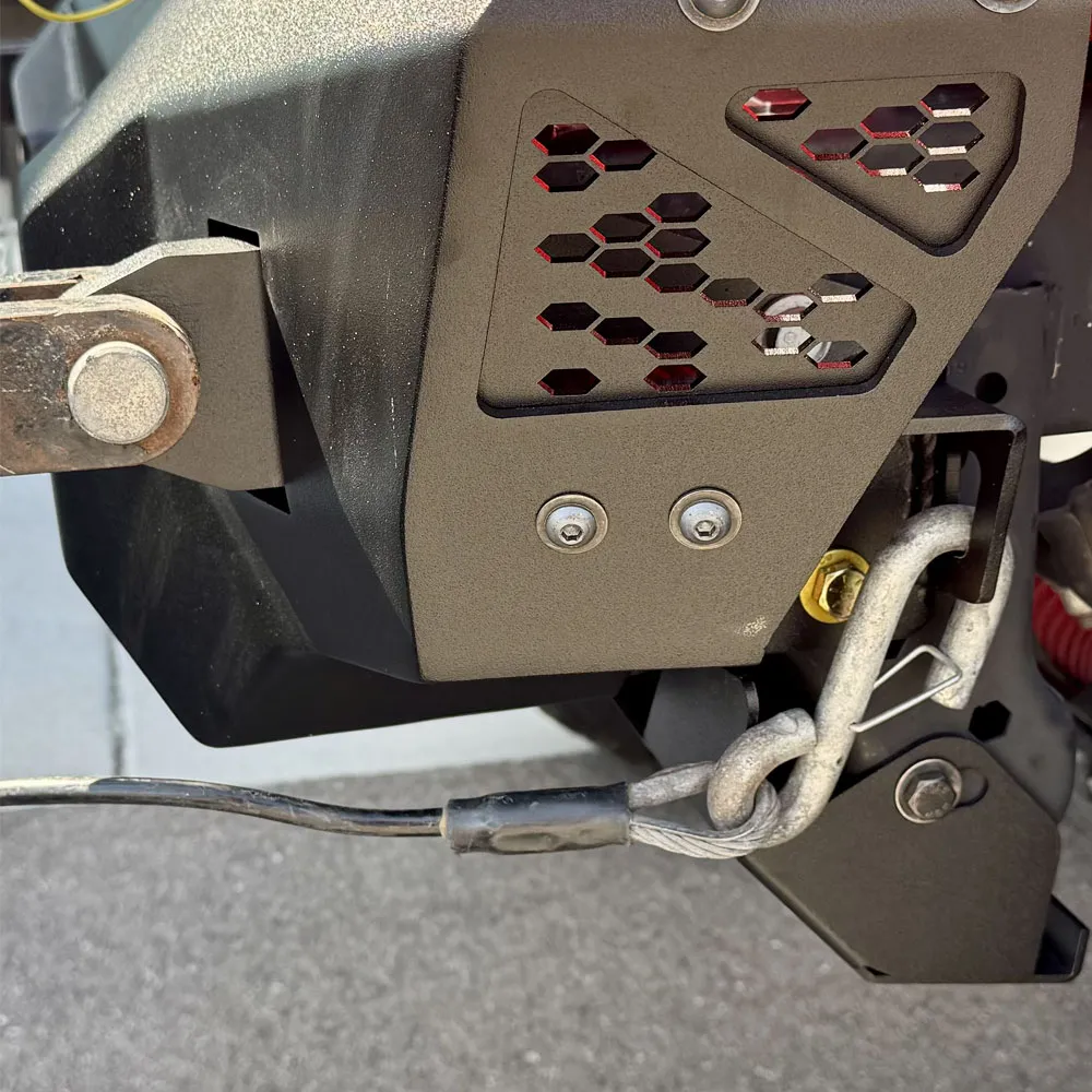 Rock Slide Engineering Flat Tow Brackets for 300 Series Aluminum Front Bumpers - FB-300-FTB product image