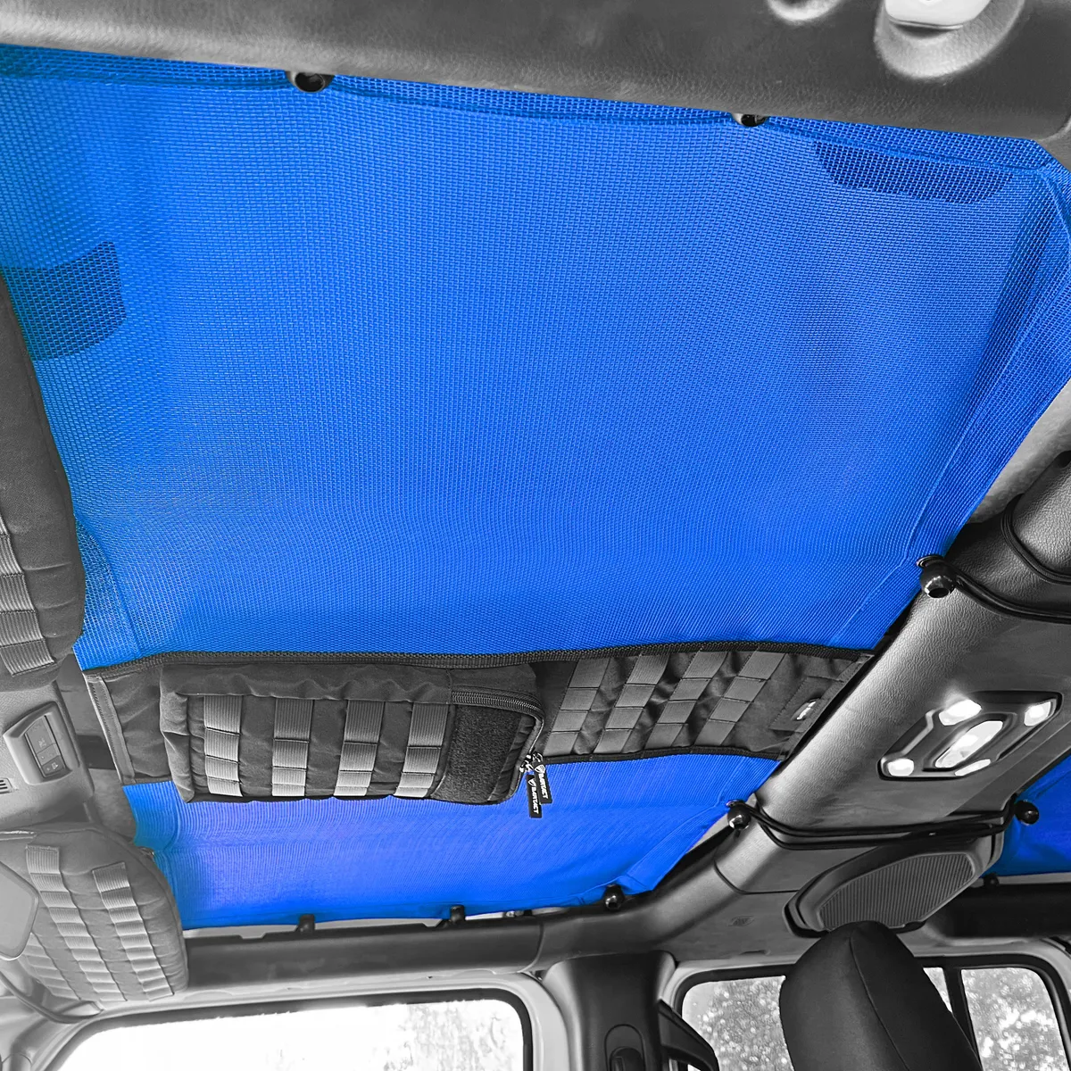 Full 2 Piece Tactical Sun Shade for Jeep Gladiator Top 2019+ w/ optional MOLLE Storage | Pat Pending | Bartact product image