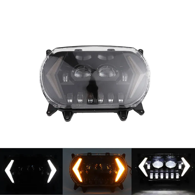 2015-2024 Road Glide Headlight with Turn Signals | DOT Approved product image