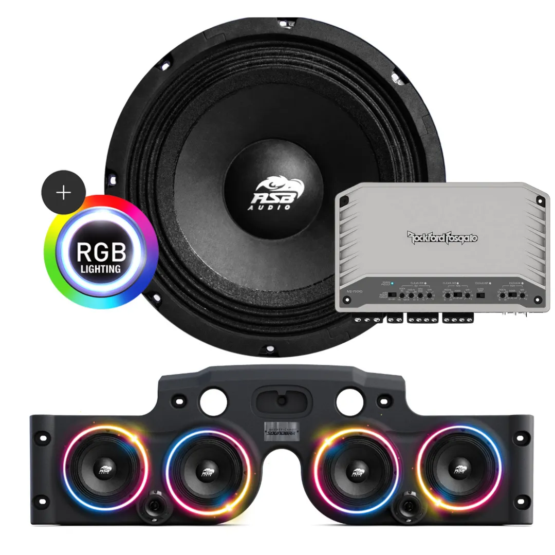 JK/JKU American SoundBar Package (Grey) product image