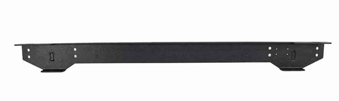 8706 Wrangler Piranha Rear Bumper With Step And Drings Black Textured 2stage Powder Coat Steel product image