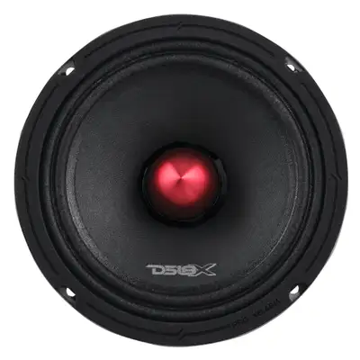 DS18 PRO-X 6.5" Mid-Range Loudspeaker with Bullet | 250W RMS 4-Ohm