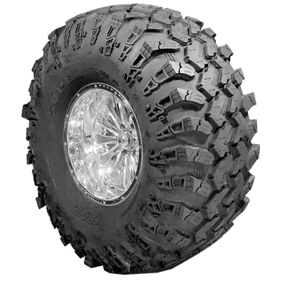 Interco 37x14.0015lt 6 Ply Black Sidewall Super Swamper Bias Tsl / Polyester Bias Iro