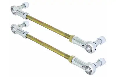 aFe Power Antirock End Links 10 1/2 Inch Rods Includes RH/LH Heim Joints Hardware Pair RockJock 4x4