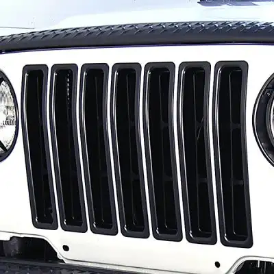 Rugged Ridge Grille Inserts Black Trim 9706 Jeep Wrangler/Unlimited