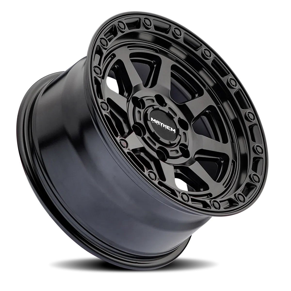 Mayhem Offroad Wheels Ridgeline 8306 MB 17x8.5 Black 6 Off Set 6 Lug 4.99 BSM 106.1 Bore Cast Aluminum product image