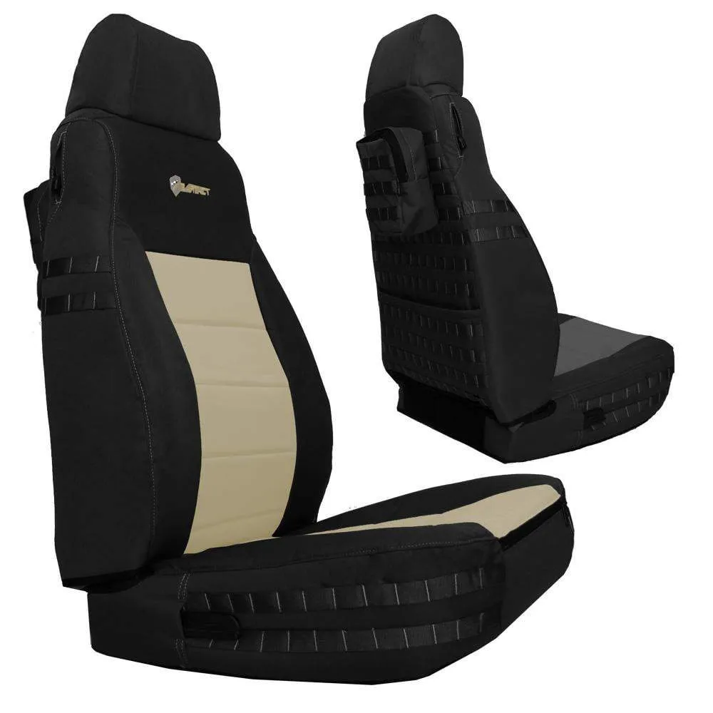 Front Tactical Seat Covers For Jeep® Wrangler TJ / lj 2003-06 Bartact (Pair) w/ Molle | Bartact product image