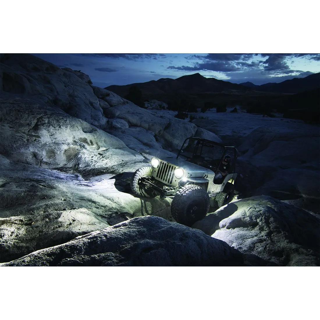 RIGID A-Series LED Universal Rock Light Kit, High Power Red, Set Of 4 product image