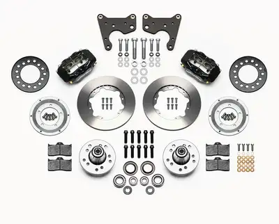 Wilwood Brakes 1965 - 1972 Chrysler, Dodge, Plymouth Forged Dynalite Pro Series Front Brake Kit - 140-15196