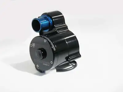 Meziere Electric Pump, Radiator Mounted, High Flow, Single out, 55 GPM