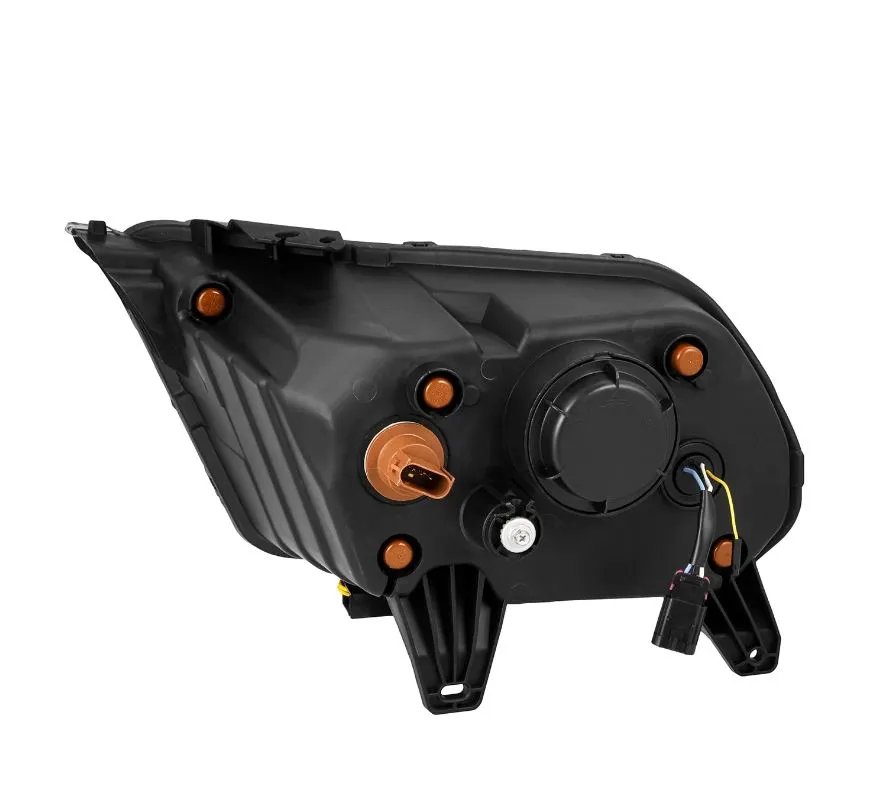 1012 Mustang Nova LED Projector Headlights W/Actvtn Light Alphablack product image