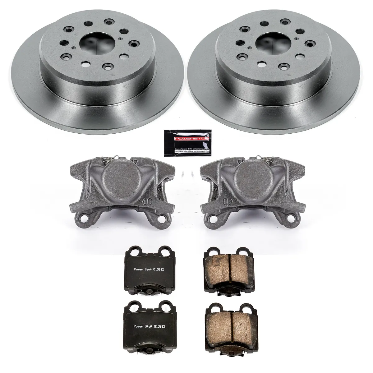 Z17 Direct Replacement Kit: Rotors; Ceramic Pads; Calipers product image