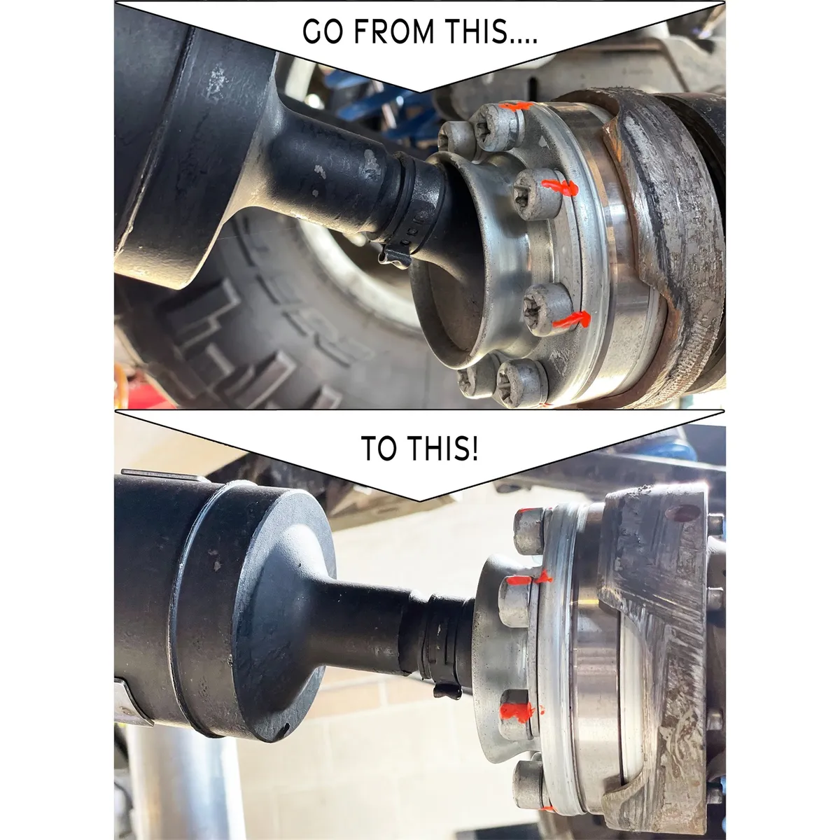 Control Arm Geometry Correction Bracket; Geometry Correction Axle Brackets For Rear Upper Control Arms; product image