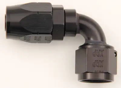 XRP #16 90 Deg Dbl Swivel Hose End Black