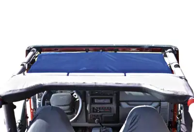 Steinjager Tops and Covers 1997-2006 Fabric Teddy Blue Front Seats Only